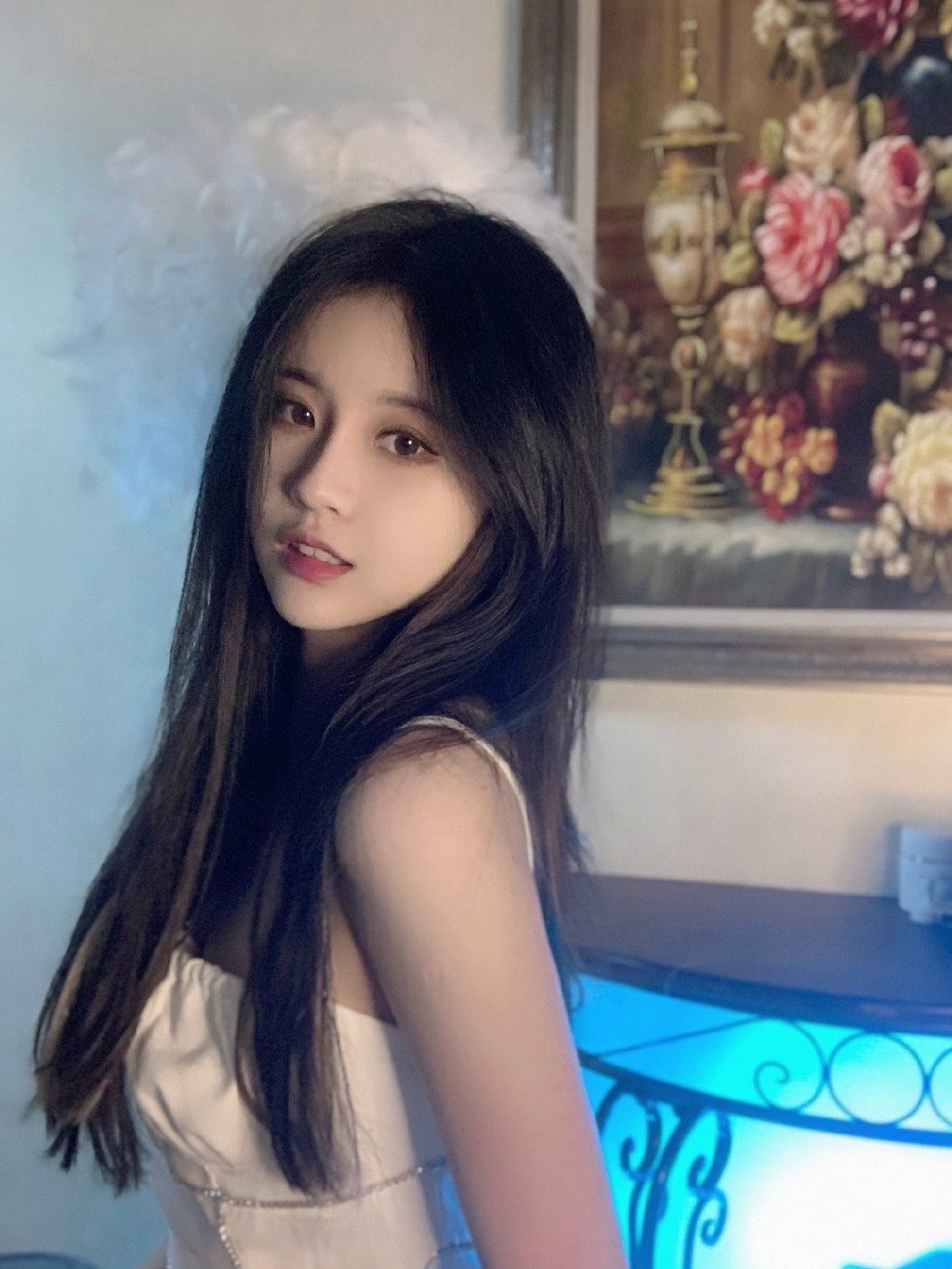 不是美女，是仙女