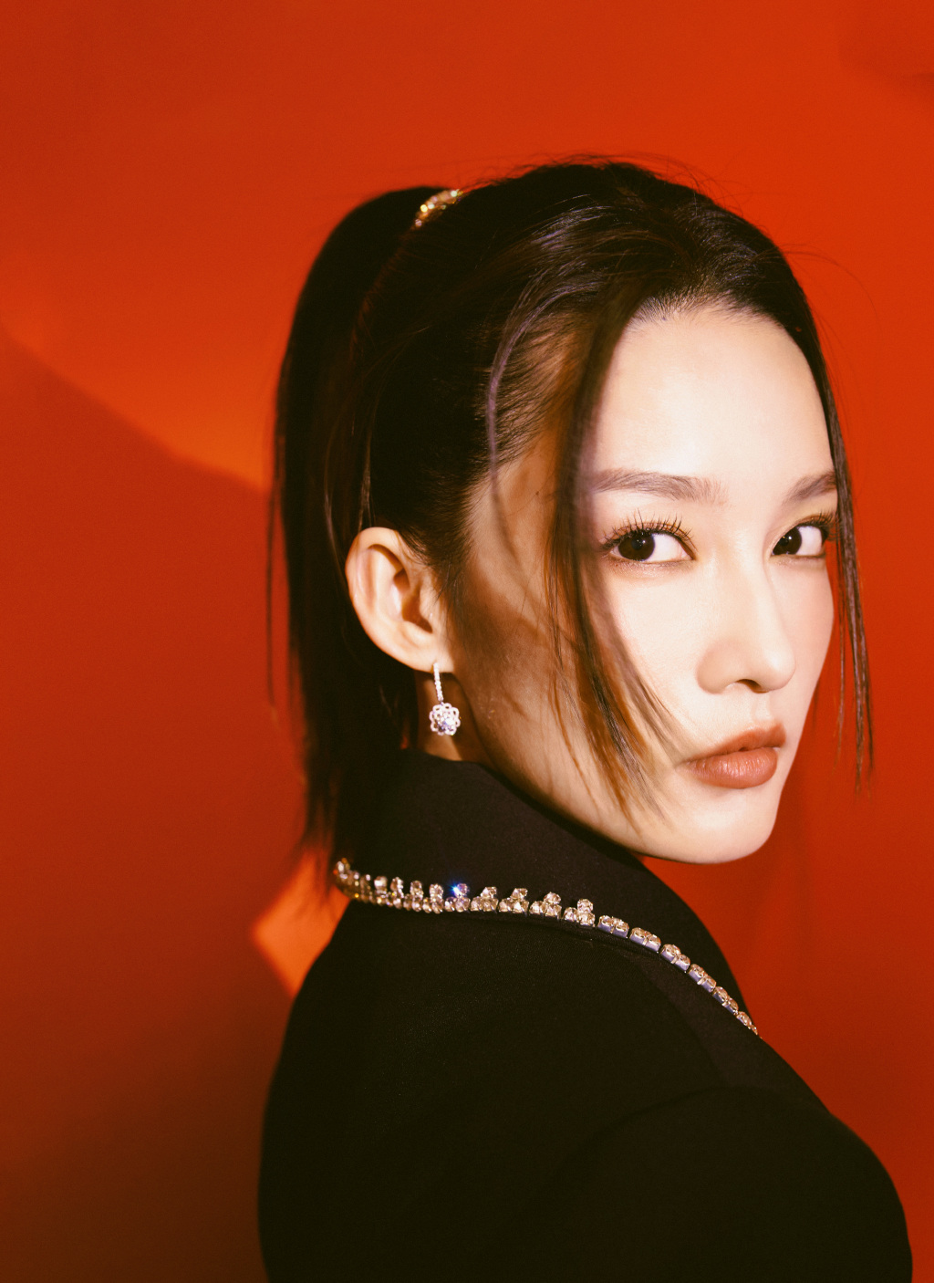 李沁的马尾李沁的腿，李沁可真美