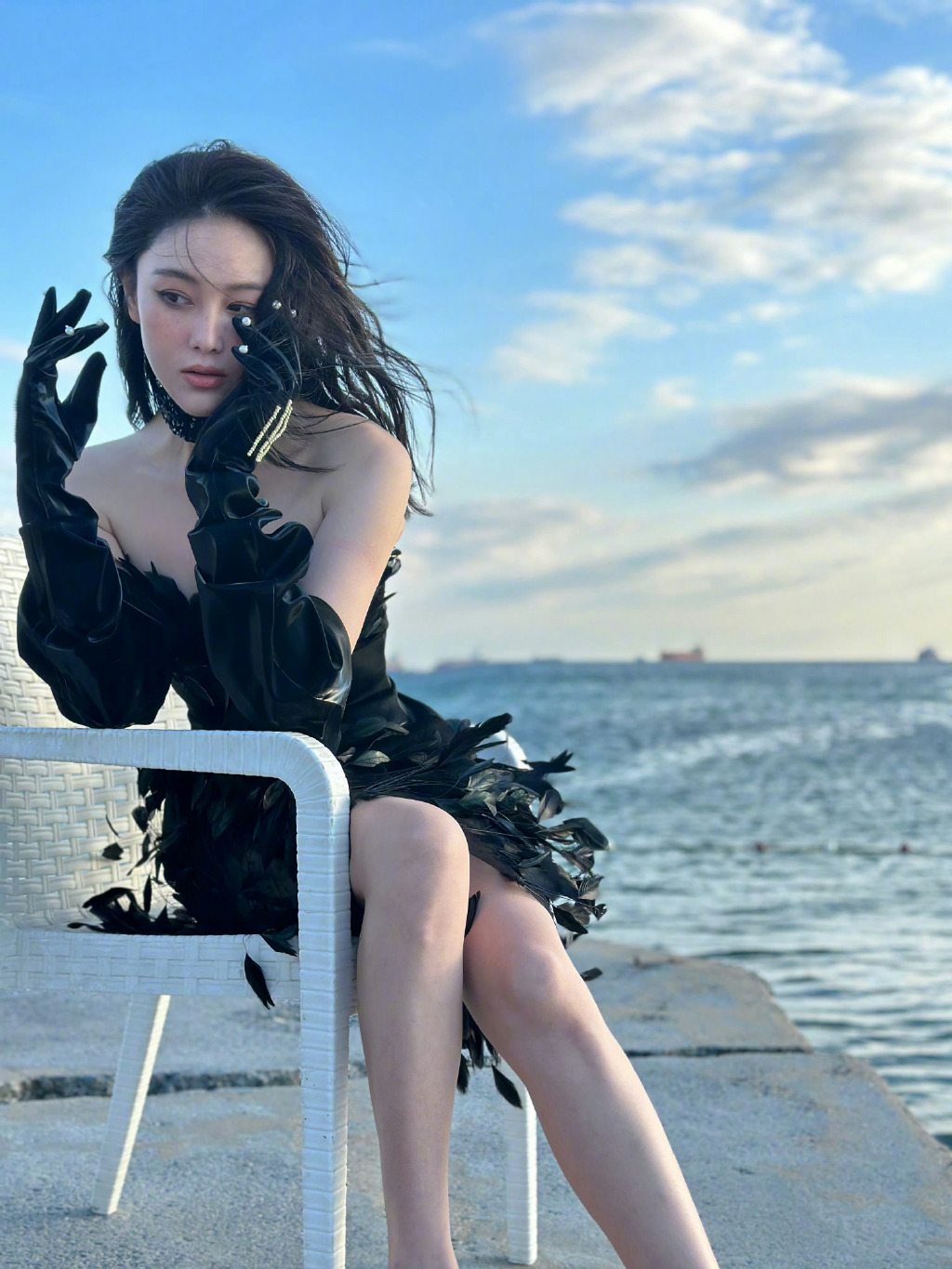 赏脚｜张馨予