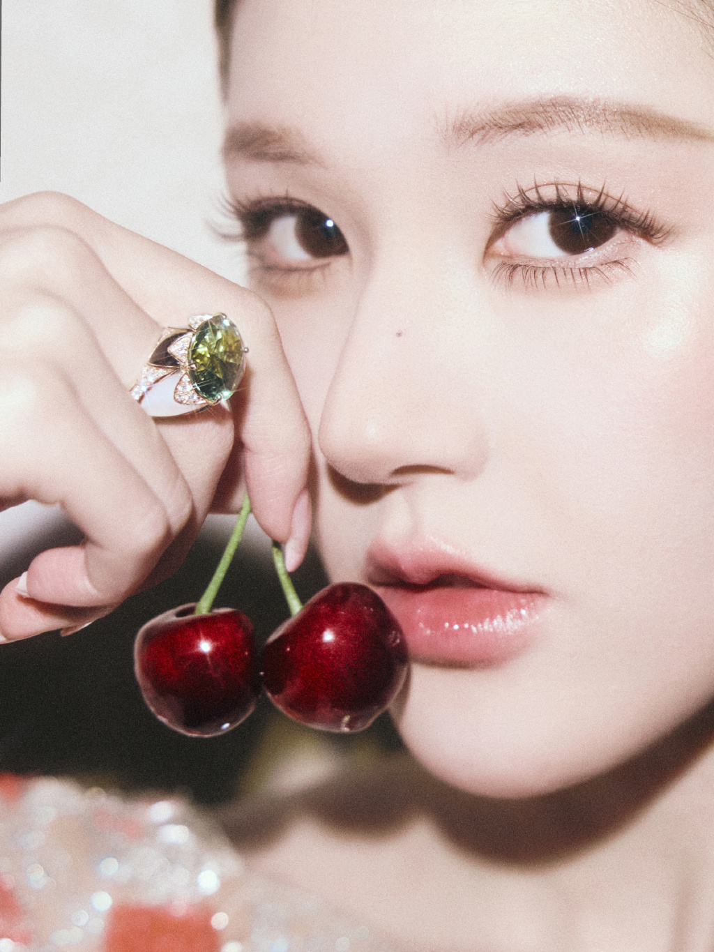 我也想吃杨幂…的樱桃🍒