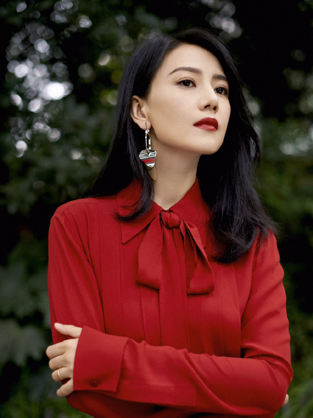 高圆圆美得太过分！真不愧国民女神