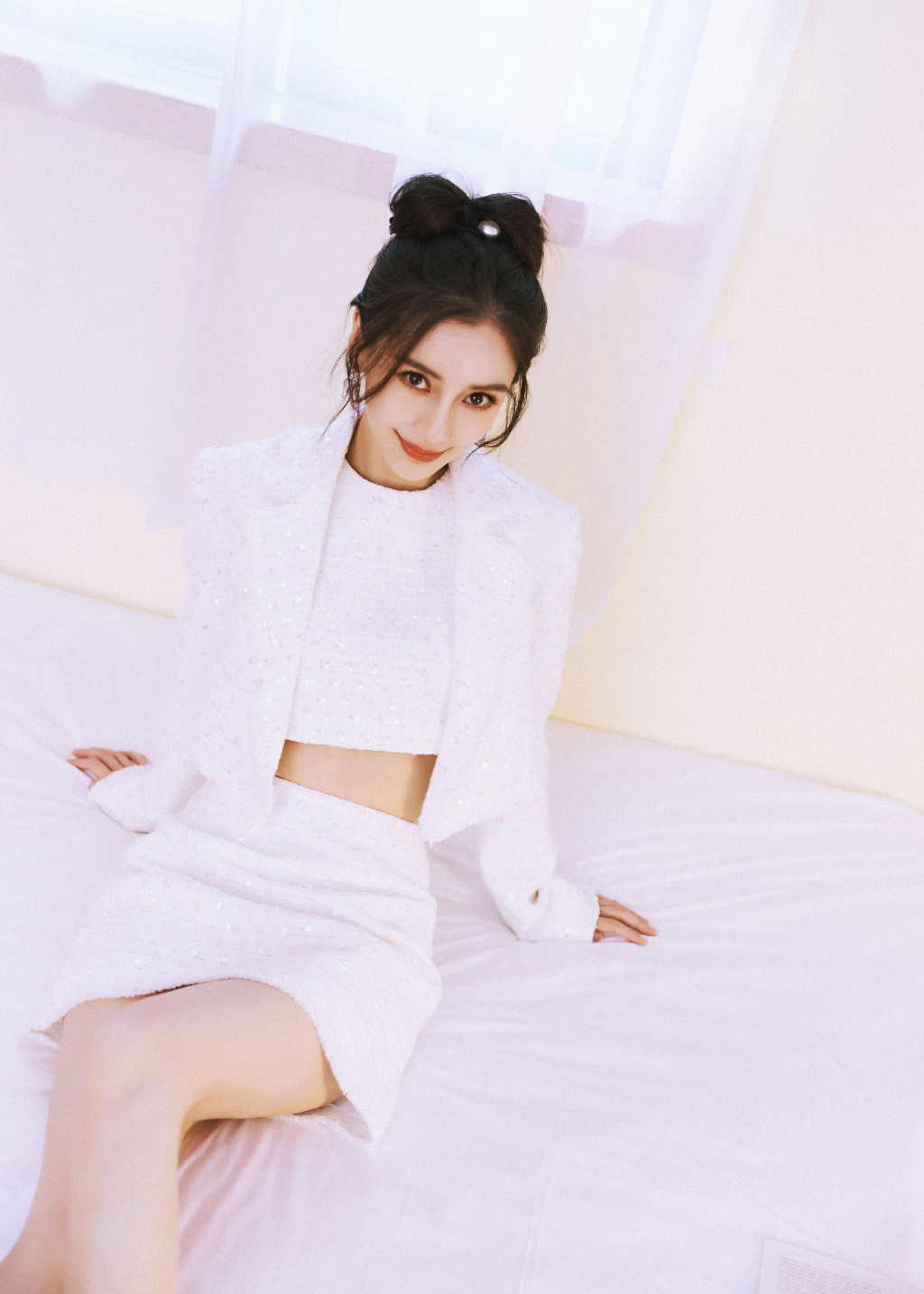 Angelababy夏日的浪漫纯粹美好