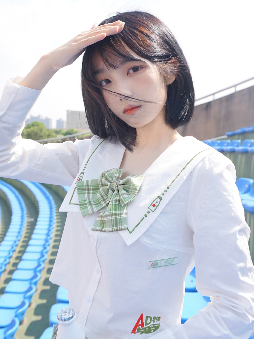 我最爱喝的AD钙奶居然出了校服