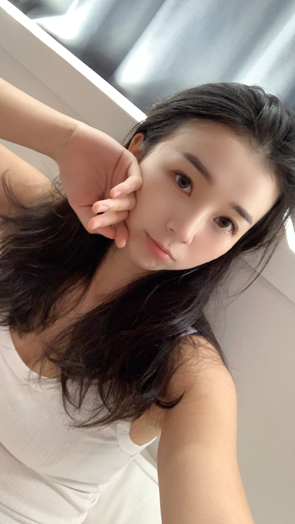 虎扑女神张曼源自拍床照