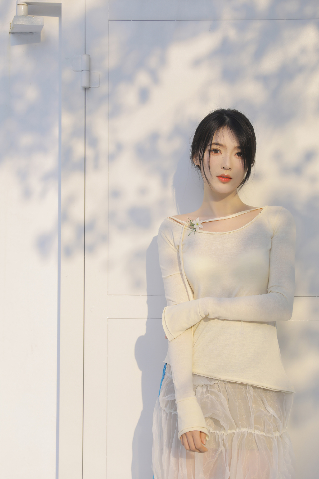 阳光和美人都在身边