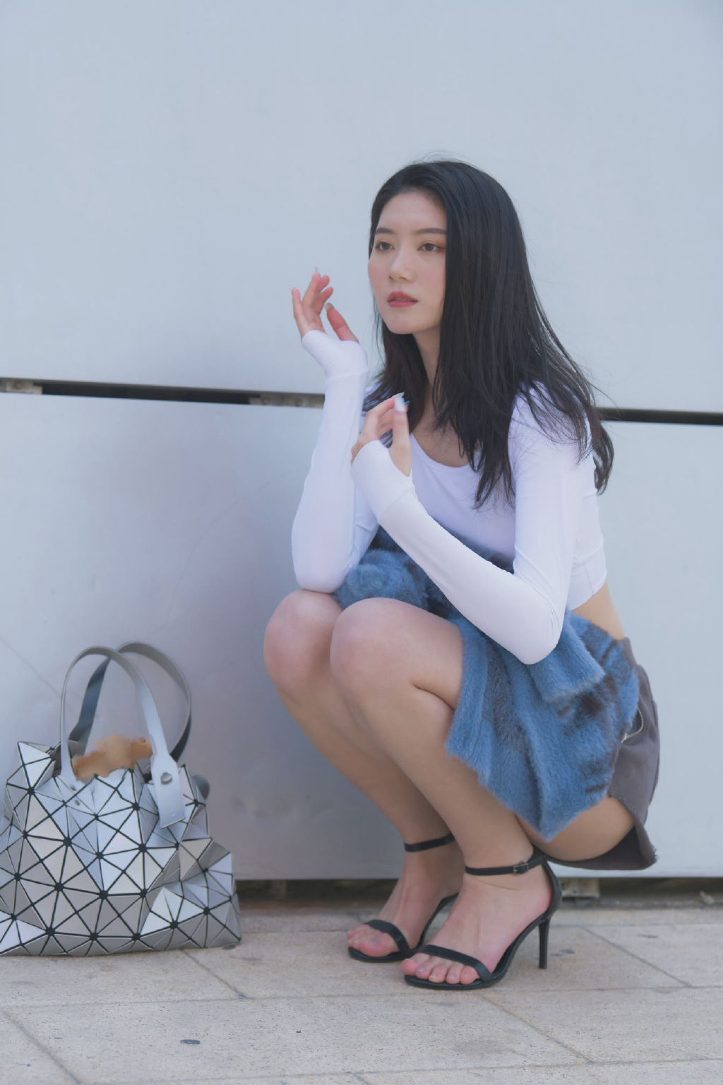 凹凸有致的身材穿短裤，那才叫到位