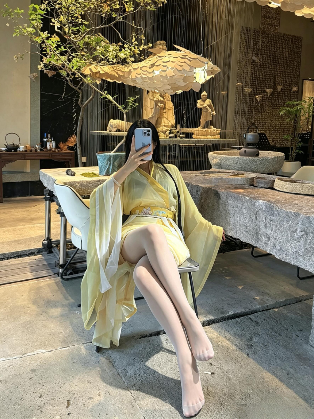 汉服配丝袜，这你受得了吗