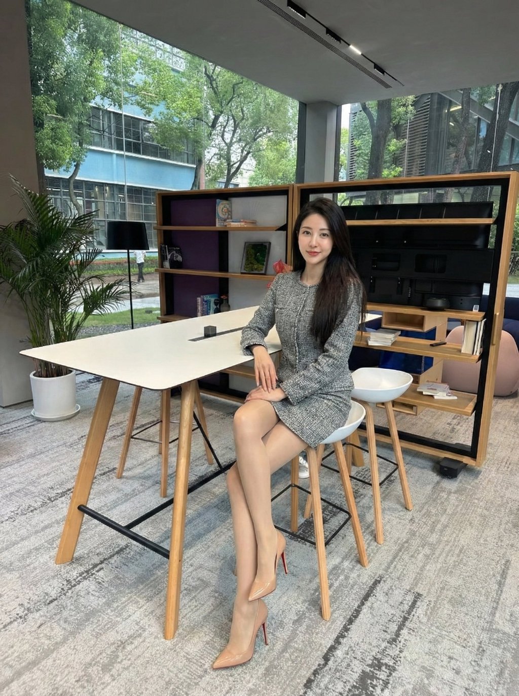 身上有妈妈的温柔，腿上有女人的风情